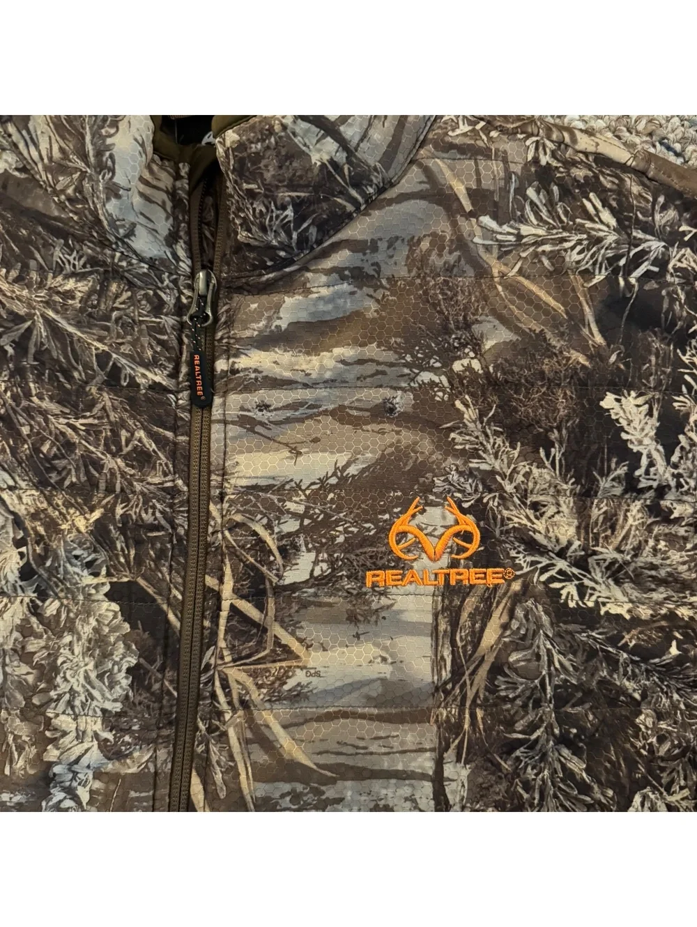 Realtree Edge Camo Insulated Full-Zip Hunting Jacket Size Large